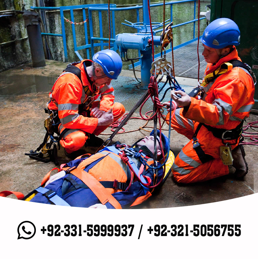 AOSH UK Level 3 Award in Emergency Rescue from Confined Space Course pakistan