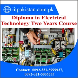 Diploma in Electrical Technology Two Years course in Islamabad pakistan