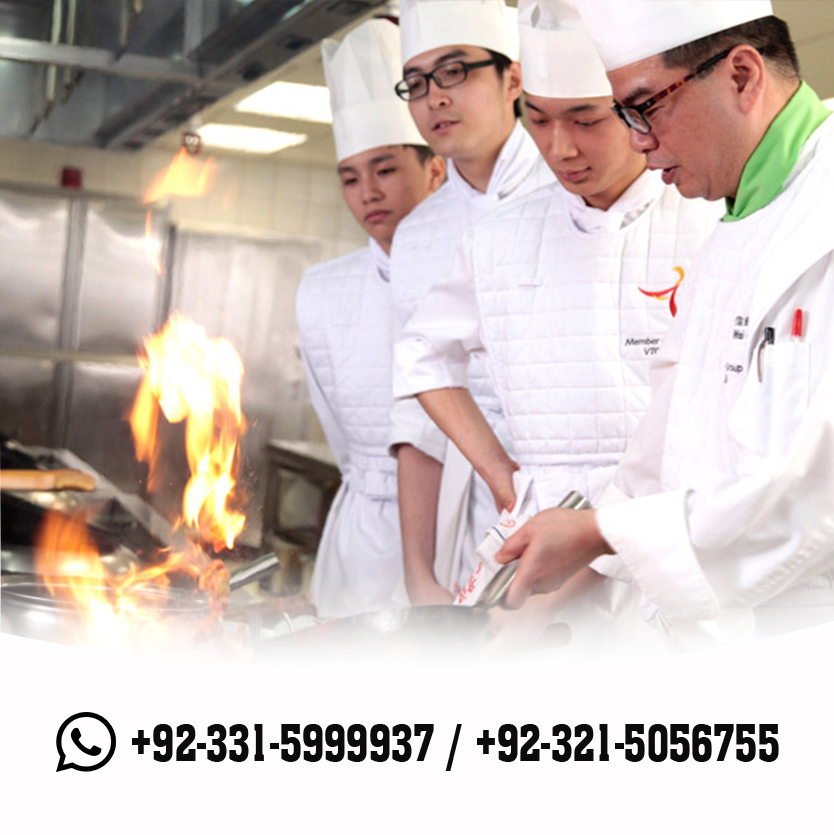 Qualifi Level 2 Diploma in Chinese Culinary Arts Course in Islamabad pakistan