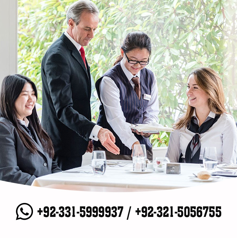 UKQ Level 4 certificate in Hospitality Course in Islamabad pakistan